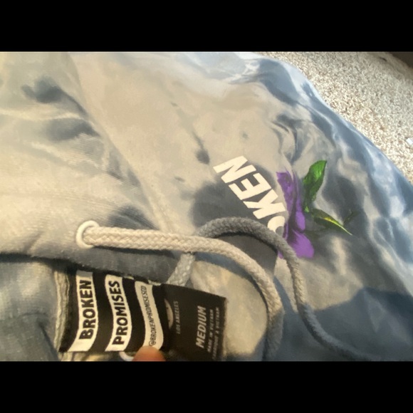 BROKEN PROMISES TIE DIE HOODIE FROM ZUMIEZ - Picture 5 of 7